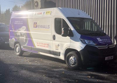 carpet cleaning van
